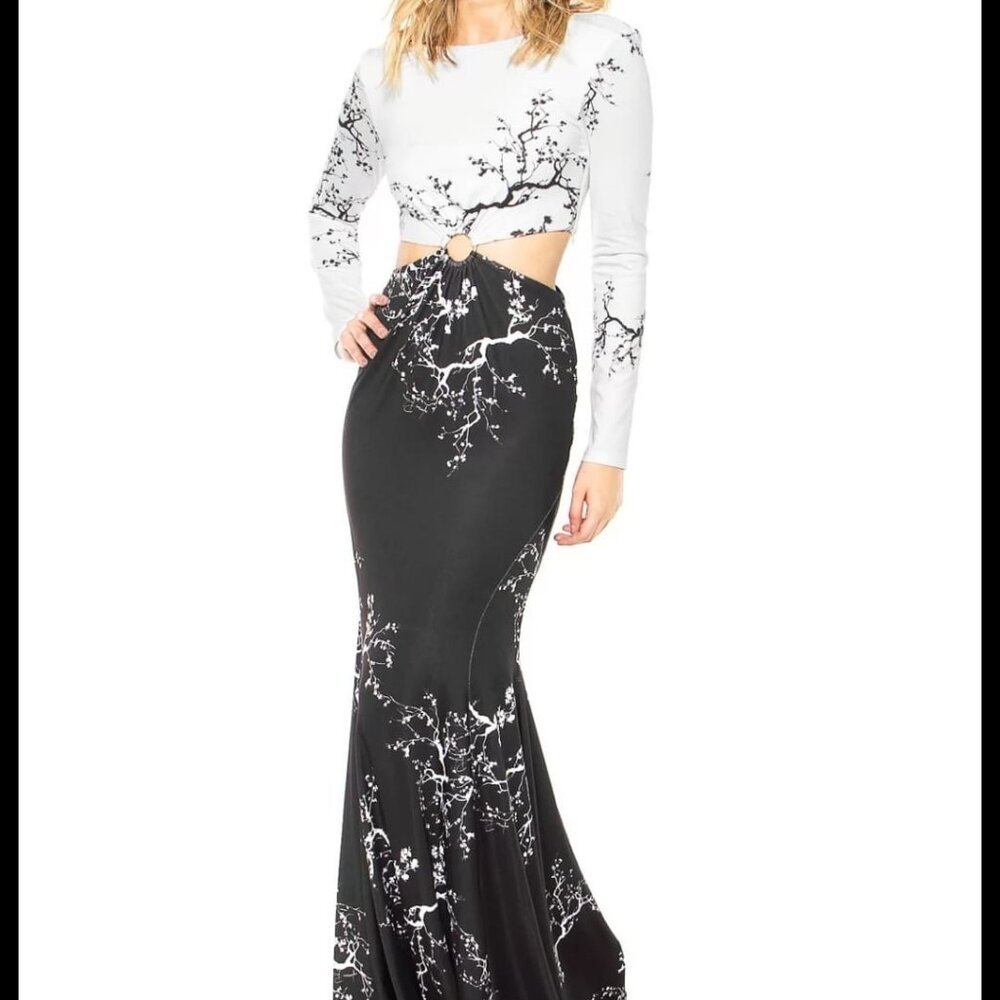 Luxury Maxi Dress Lança Perfume Red Carpet (Brazilian Brand), size M (10)